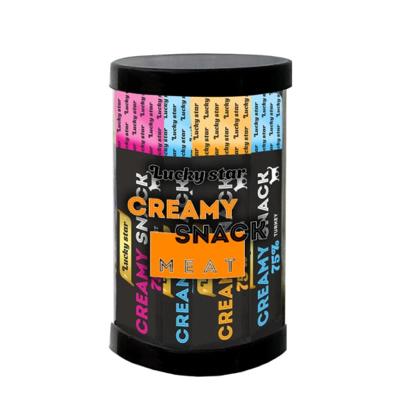 Мікс лагідного м'ясного пюре для котів у стіках, 24шт/уп.