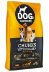Happy Dog Dog's Favorite Chunks with Chicken ( mit Huhn ) сухий корм із куркою для собак усіх порід, 15 кг (60946)