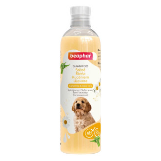 Шампунь Beaphar Shampoo for Puppy Camomile & Aloe Vera екстрам'який з ромашкою та алое для цуценят, 250 мл (19905)