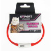 Нашийник TETRAPET для котів Expert, світиться, LED, USB, силікон, червоний, 1*35см