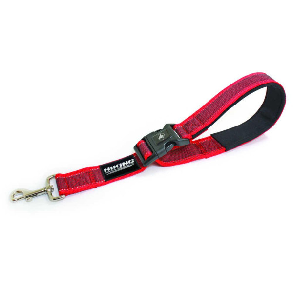 Повідець для собак CROCI HIKING VENTURE, регульований, червоний, нейлон, 4x38-50 см