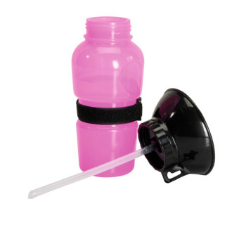 Портативна пляшка для води CAMON для собак, блакитна/рожева, 0,5 л