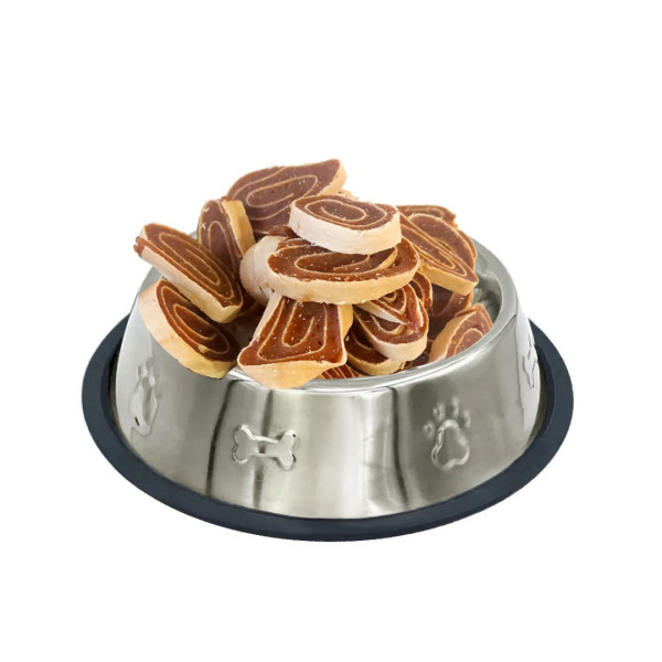 Роли з м'ясом качки та тріски, 85г, 120 шт/ящ