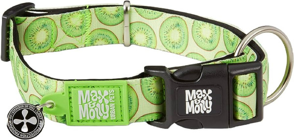 Нашийник Ківі Max &amp; Molly Smart ID Collar Kiwi/L з QR-кодом для собак, обхват шиї 39 - 62 см (192084)