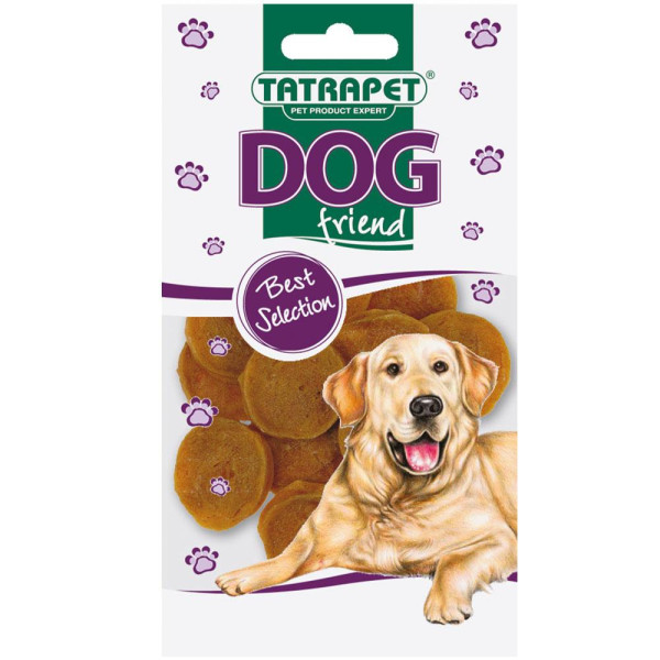 Ласощі для собак Dog,м'ясо курки (медальйони) 50 г (15шт.уп.)