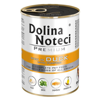 Корм конс.Dolina Noteci Premium  для собак з качкою та гарбузом, 400 гр