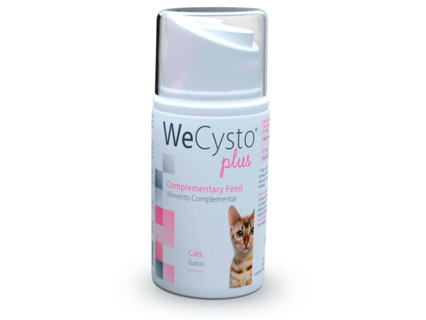 WeCysto Plus Gel Wepharm оральний гель для підтримки функції сечовивідних шляхів у собак та котів, 50 мл флакон з дозатором