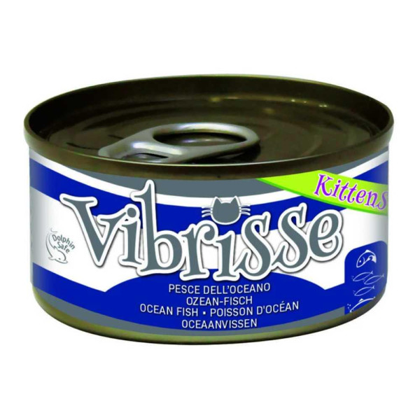 Конс. для кошенят CROCI VIBRISSE, океанська риба, 70 г