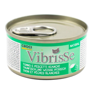 Конс. для котів CROCI VIBRISSE, тунець/біла риба, 70 г