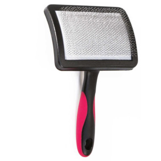 Пуходерка CROCI з антистатиком і напиленням, велика, 11,5х9 см