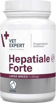 Гепатіале Форте Vetexpert Hepatiale Forte Large Breed гепатопротектор для собак великих порід, 40 таблеток