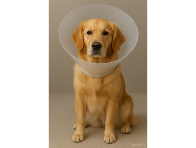 Комір захисний Quick швидка система, висота 20 см, для собак великих порід