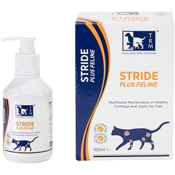 TRM Stride Plus Feline вітамінна добавка для кішок із захворюваннями суглобів, 160 мл (STRI24)