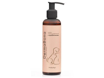 Шампунь ДермаБона DermaBona ProbioDay Probiotic Shampoo лікувально-профілактичний із пробіотиками для котів і собак, 200 мл