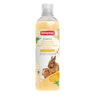 Шампунь Beaphar Shampoo for Small Animals Camomile & Aloe Vera з ромашкою та алое вера для гризунів, 250 мл (19996)