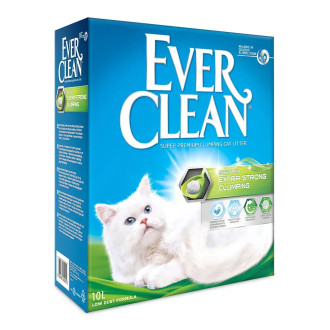 Екстра Сила Ever Clean Extra Strong Clumping Scented бентонітовий наповнювач з ароматом для котячого туалету, 10 л (123438)