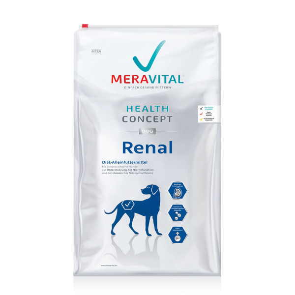 Мера Mera MVH Dog Renal дієтичний сухий корм для собак при хворобах нирок, 10 кг (700245 - 2458)
