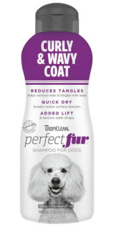 Шампунь Тропіклін Ідеальна Вовна TropiClean PerfectFur Curly & Wavy Coat для собак з хвилястою вовною, що кучерявує, 473 мл (000131)