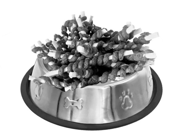 Куряче в'ялене м'ясо на великій кальцінованій паличці 13см, (≈13-15шт/уп), 200г, 50шт/ящ.