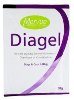 Діагель Mervue Diagel для відновлення природних випорожнень у собак і котів вагою до 20 кг, 10 гр, 1 пакетик (2102306-1)