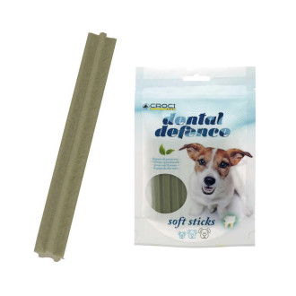 Ласощі для собак CAMON DENTAL DEFENCE SOFT STICK, захист зубів, зелений чай, 60 гр