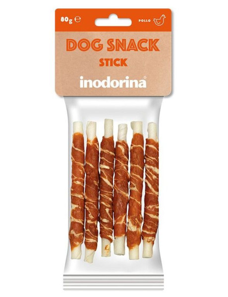 Inodorina Dog Snack Stick Pollo курячі палички - ласощі для великих собак, 80 гр (5200240007)