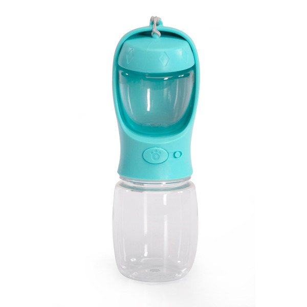 Портативна пляшка для води CAMON з тримачем для ласощів для собак, 0,33 л