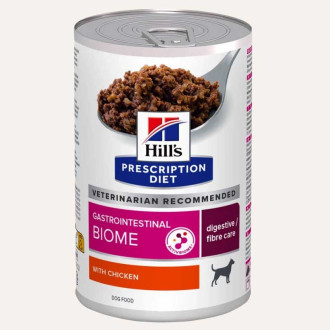 Hill's PD Canine Gastrointestinal Biome with Chicken вологий корм з куркою для собак при захворюваннях ШКТ, 370 гр консерва