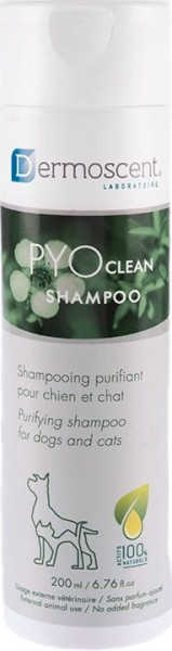 Шампунь Dermoscent PYOclean Shampoo очищувальний для контролю шкірних інфекцій у котів і собак, 200 мл