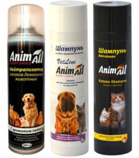 Анімал AnimAll засоби для догляду за кішками та собаками