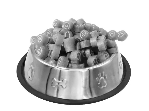 Міні-роли з м'яким м'ясом курки та тріски, 1-2см, (≈425-435шт/уп), 500г, 20шт/ящ.