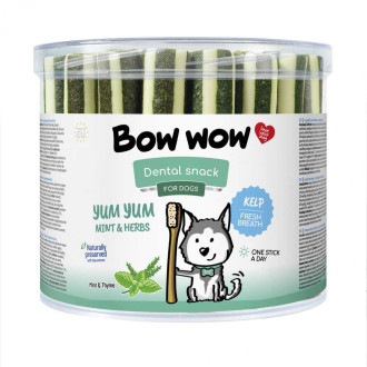 Ласощі  для собак "Bow wow" палички Dental з м'ятою