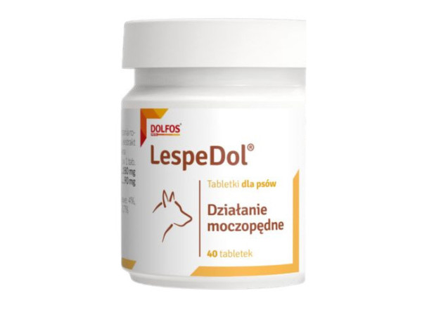 Леспедол Долфос Lespedol Dolfos для правильного функціонування сечовивідних шляхів у собак, 40 таблеток