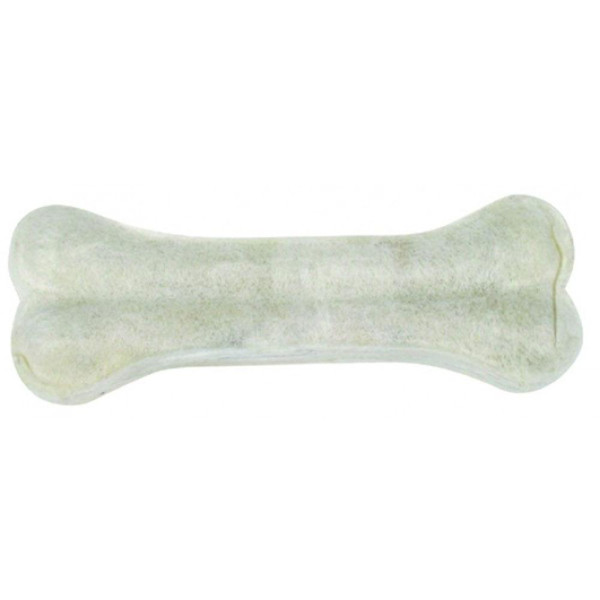 Ласощі для собак TETRAPET Baff, кістка пресована (біла), 10 см / 30 г