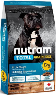 Нутрам T23 Nutram Total GF Salmon & Trout Dog беззерновий сухий корм із лососем і фореллю для собак, 11.4 кг (T25_(11.4kg)