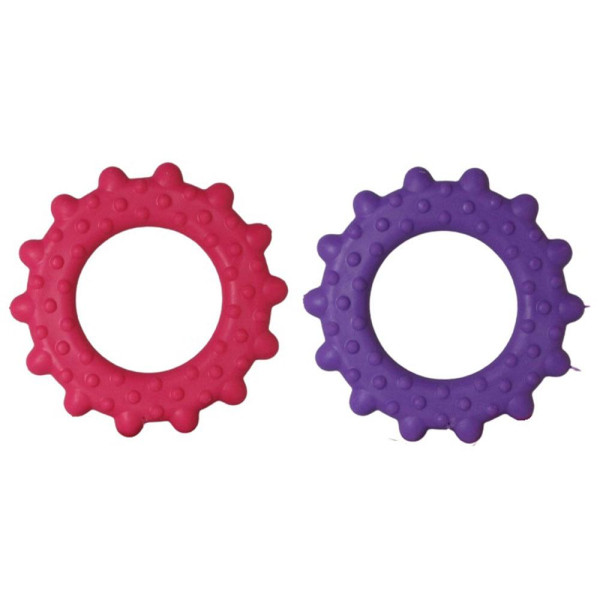 Іграшка для собак TETRAPET York, латексне кільце, 8,5 см