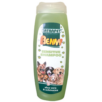 Шампунь TatraPet Benny для собак з чутливою шкірою, алое вера та ехінацея, 200 мл