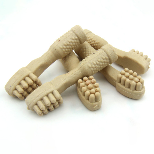 Ласощі "Селянські Смаколики" для собак,зубна щітка молочна, 8-8,5 см, 500г