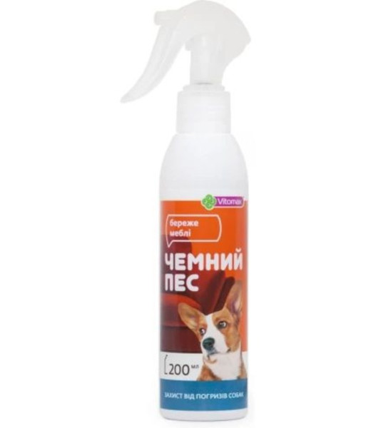 Вітомакс Чемний Пес Vitomax спрей Захист від погризів собак, 200 мл