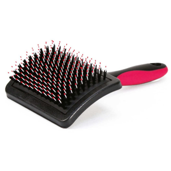 Пуходерка CROCI з напиленням і щетиною, велика, 11,5х9 см