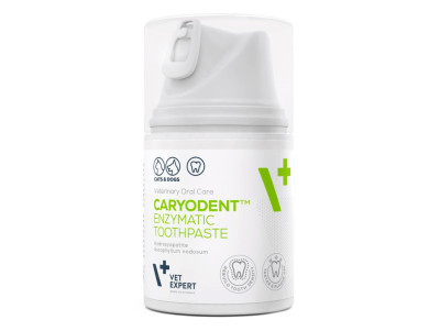 КеріоДент VetExpert Caryodent Enzymatic Toothpaste ензимна зубна паста для котів і собак, 50 мл