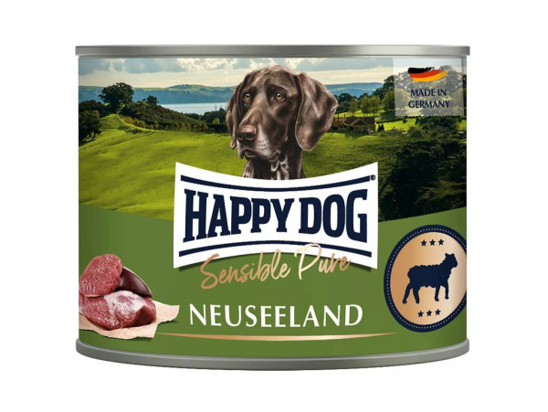 Happy Dog Sensible Pure Lamm ( Lamb Pure ) консервований корм з ягням для дорослих собак, 200 гр (61076)