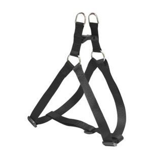 Шлея CROCI SPEEDY, чорна, нейлон, 49-74x1,6 см