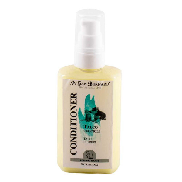 Кондиціонер Iv San Bernard Traditional Line Talc Conditioner пожвавлює з тальком для кошенят і цуценят, 100 мл (компакт)