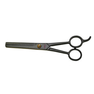 Ножиці CROCI зубчаті, філіровочні для стрижи, 18,5х5 см