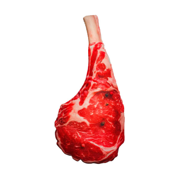 Іграшка з оксфорду для собак ТМ &quot;FOX&quot; стейк на кістки, 19*11 см