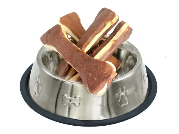 Сендвіч з курки та пресованої кістки, 15,5 см, (≈5-6шт/уп), 500г, 20уп/ящ.