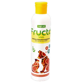 Magic Pet Fructa 3:1 шампунь бальзам-кондиціонер з екстрактом грейпфрута для котів і собак, 220 мл (9019)