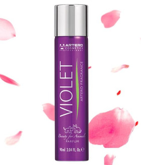 Парфуми Артеро Віолет Artero Parfum Violet квітковий аромат із тривалим ефектом для котів і собак, 90 мл (H654)