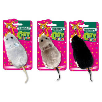 Іграшка для котів TETRAPET Caty funny миша механічна, 11,5 см